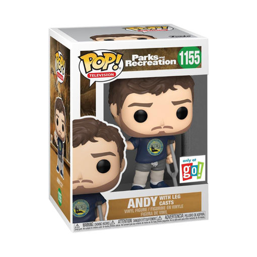 Picture of Funko POP! Parks & Recreation Andy with Leg Cast